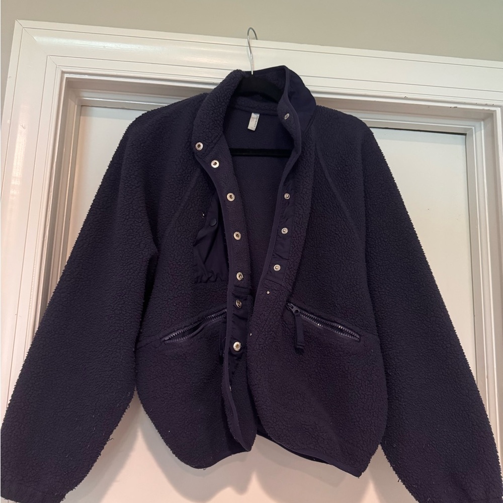 Cozy Black Teddy Jacket